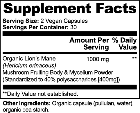 AMPLIFI Brain - Lion's Mane Mushroom