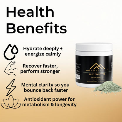 AMPLIFI Hydration - Electrolyte Powder (Matcha Green Tea)