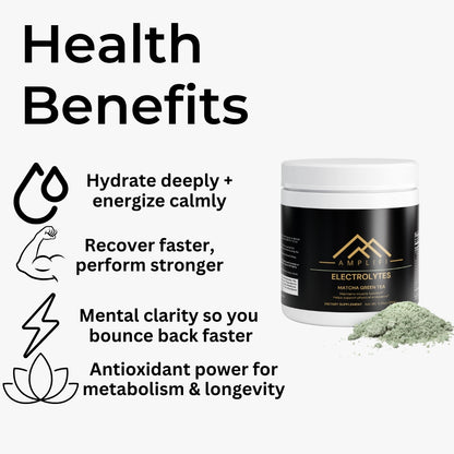 AMPLIFI Hydration - Electrolyte Powder (Matcha Green Tea)