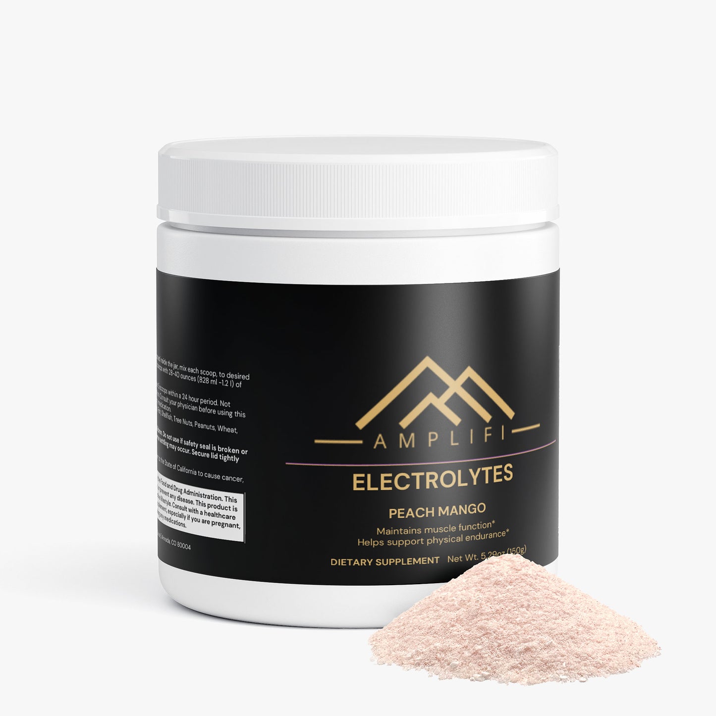 AMPLIFI Hydration - Electrolyte Powder (Peach Mango)