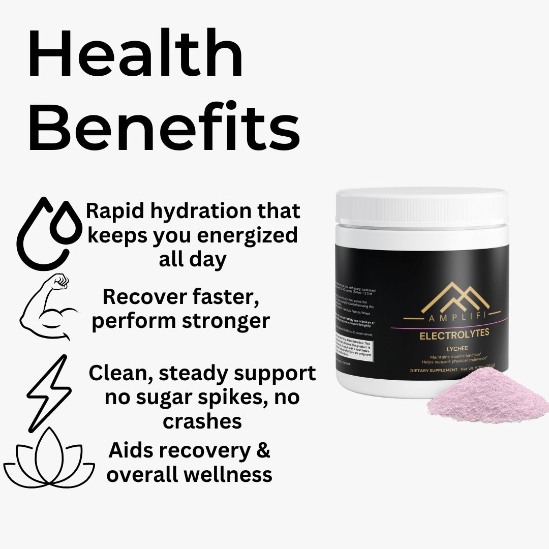 AMPLIFI Hydration - Electrolyte Powder (Lychee)