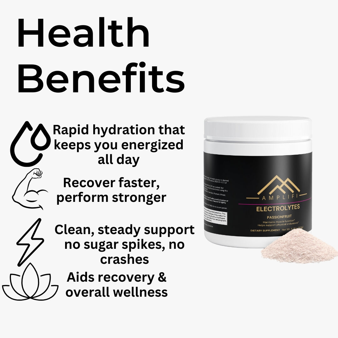 AMPLIFI Hydration - Electrolyte Powder (Passion Fruit)