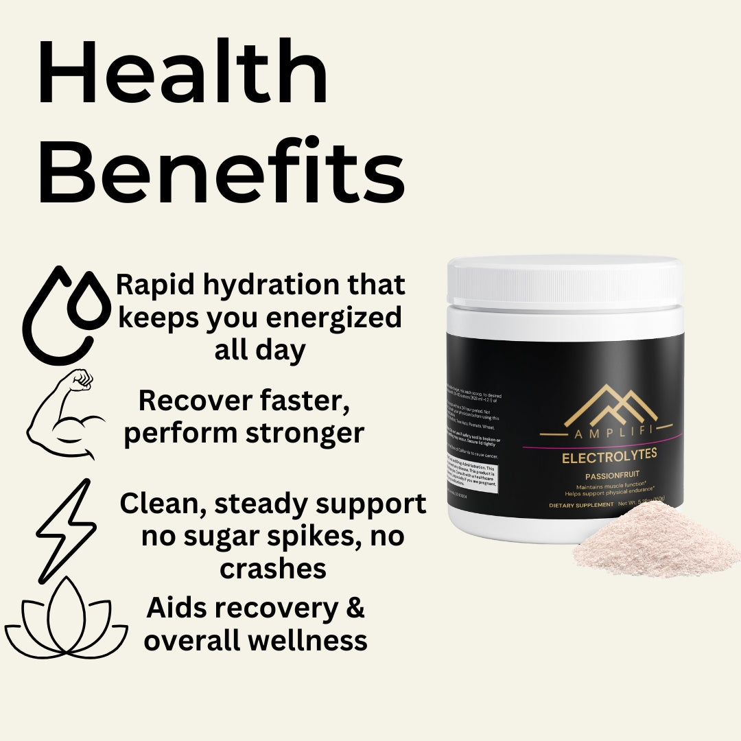 AMPLIFI Hydration - Electrolyte Powder (Passion Fruit)