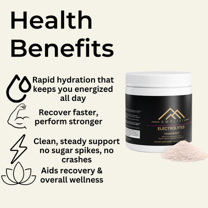 AMPLIFI Hydration - Electrolyte Powder (Passion Fruit)