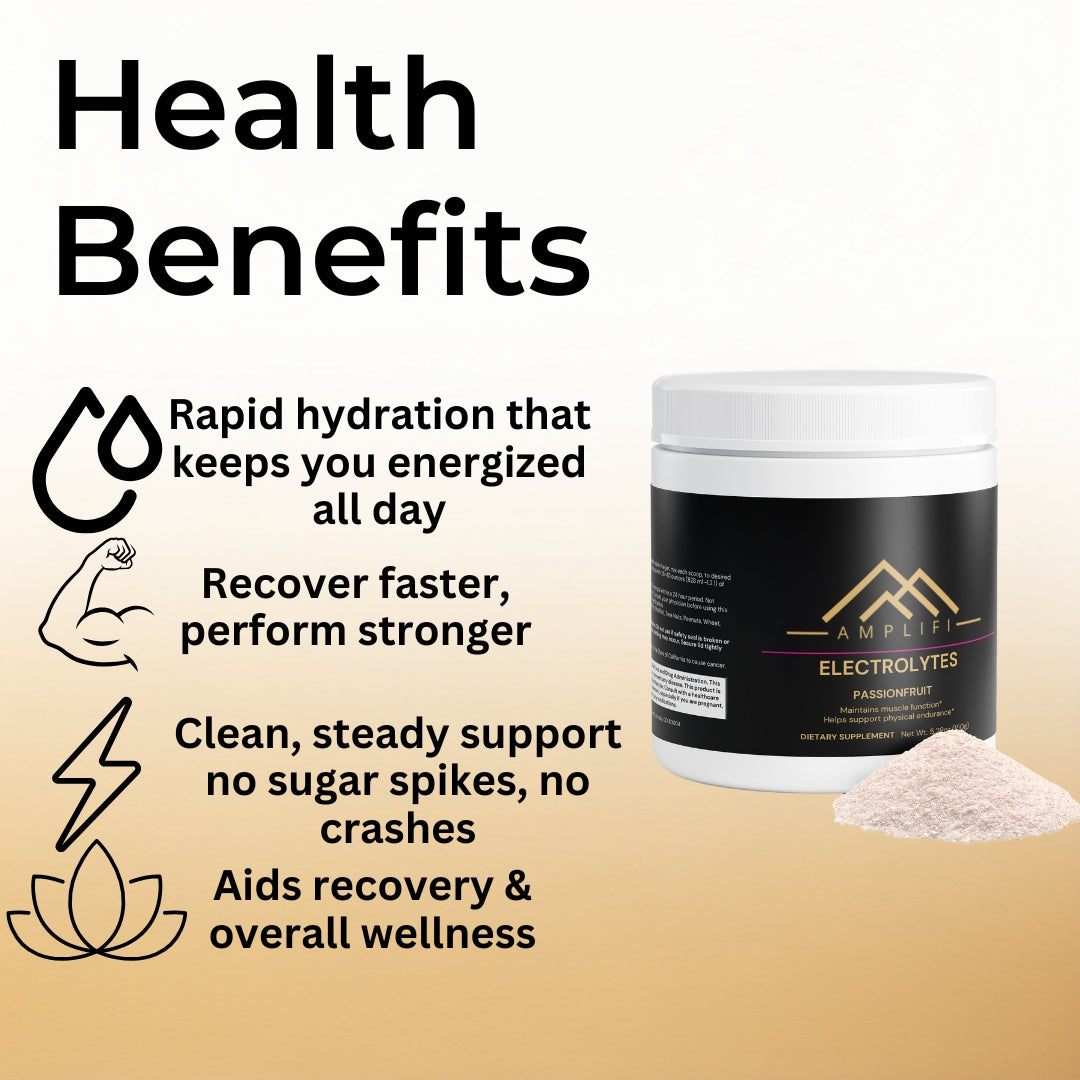 AMPLIFI Hydration - Electrolyte Powder (Passion Fruit)