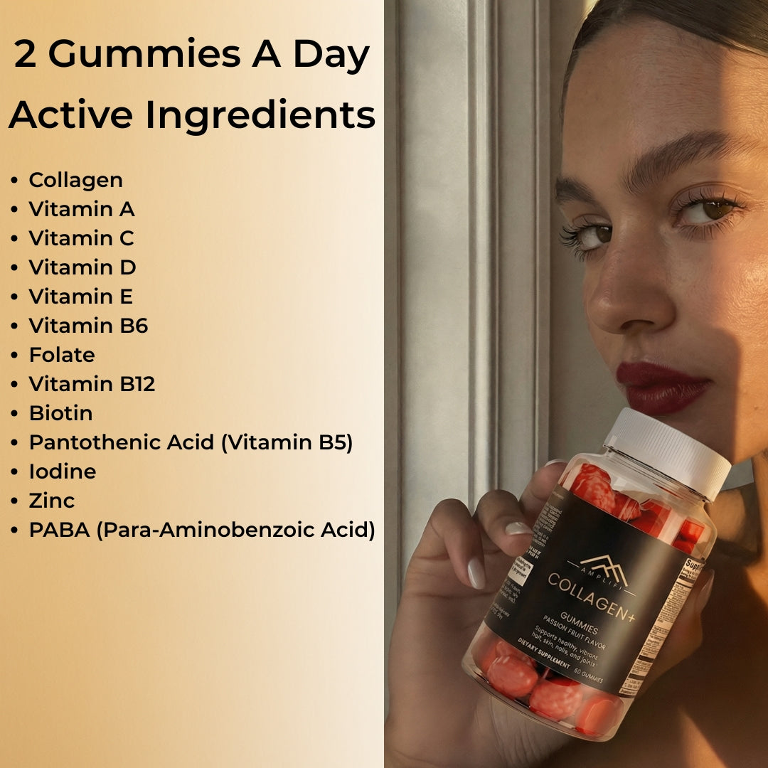 AMPLIFI Glow - Collagen+ Gummies