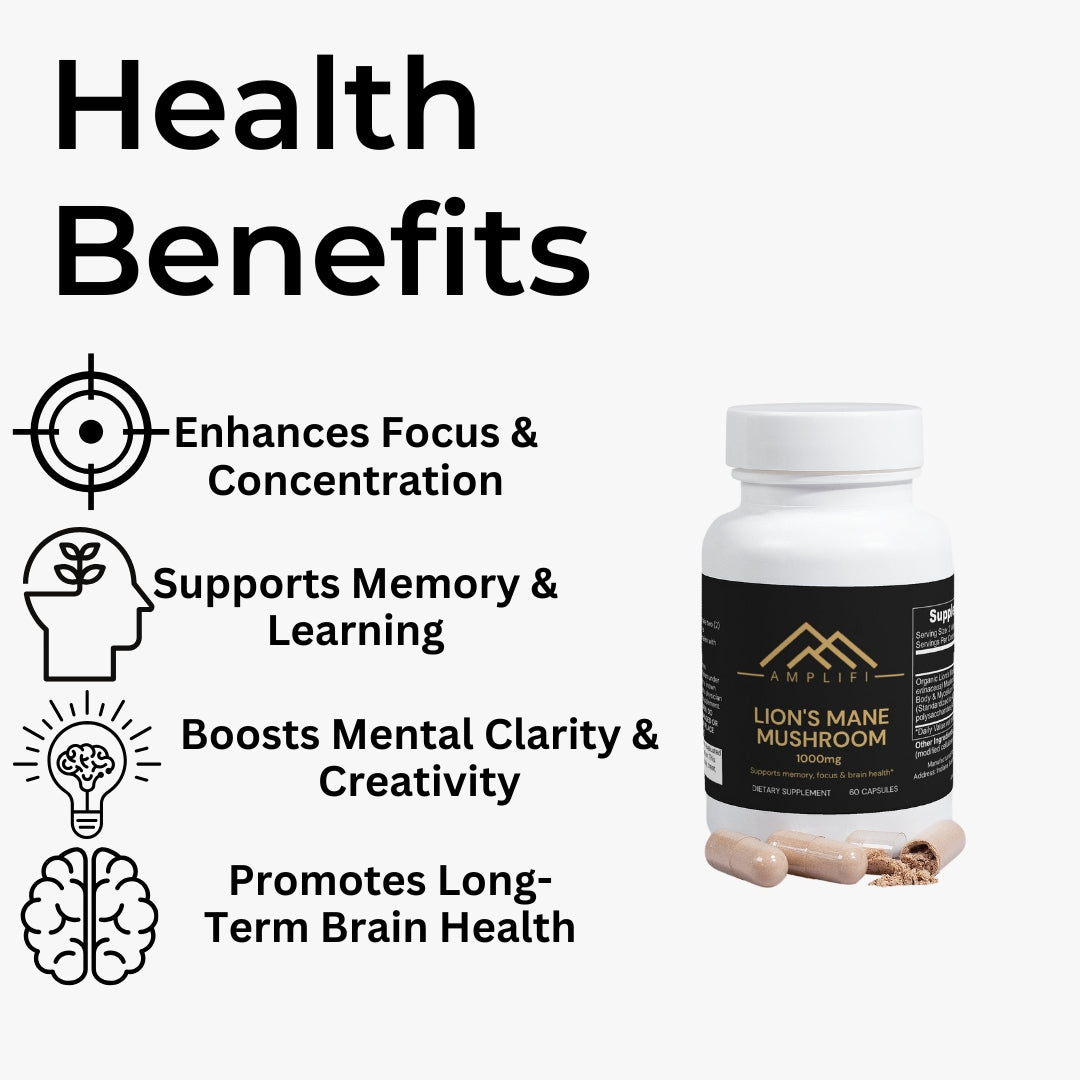 AMPLIFI Brain - Lion's Mane Mushroom